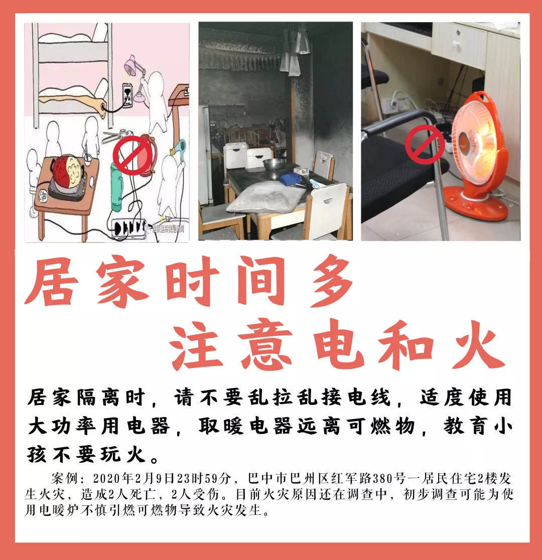 绘家提醒:防疫勿忘防火,时刻牢记安全(图1) 绘家提醒:防疫勿忘防火,时刻牢记安全(图1)