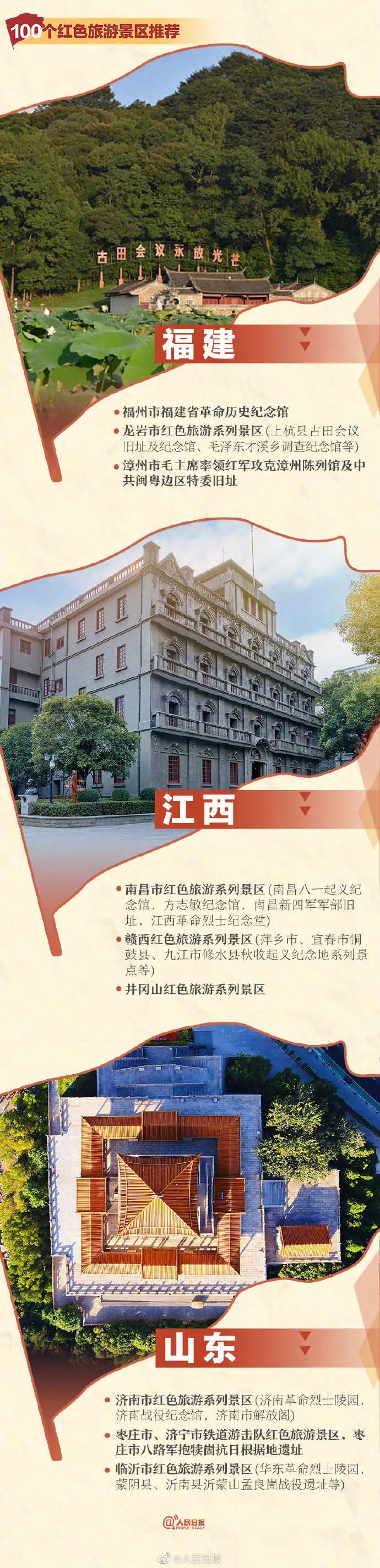 清明假期出行注意避让这些易堵路段(附100个红色景区推荐)(图10) 清明假期出行注意避让这些易堵路段(附100个红色景区推荐)(图10)